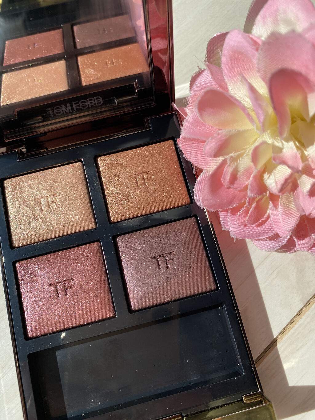 アイ カラー クォード/TOM FORD BEAUTY/アイシャドウパレットを使ったクチコミ（2枚目）