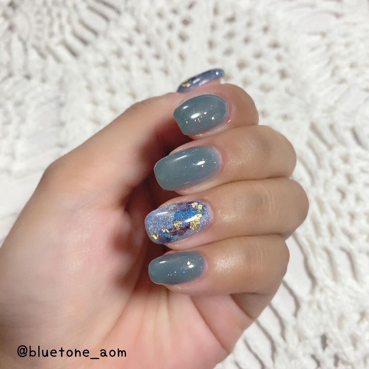 アートオブインク 【10】ブルー/ネイル工房/マニキュアを使ったクチコミ（2枚目）