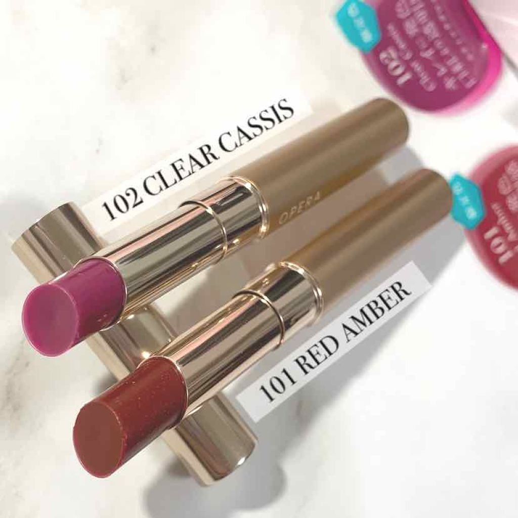 オペラ シアーリップカラー RN/OPERA/リップグロスを使ったクチコミ（2枚目）