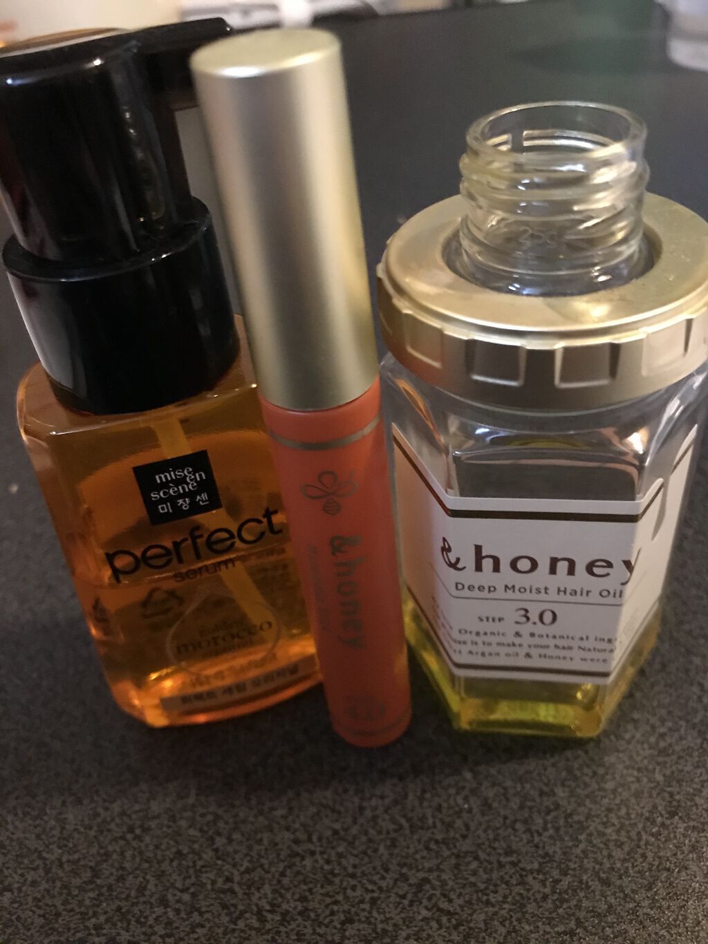 パーフェクト セラム オリジナル/miseenscene/ヘアオイルを使ったクチコミ（2枚目）