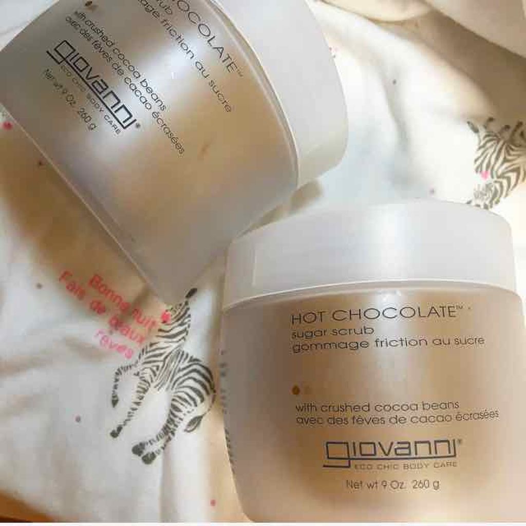 ジョヴァンニ シュガー ボディスクラブ ホットチョコレート/giovanni/ボディスクラブを使ったクチコミ（1枚目）