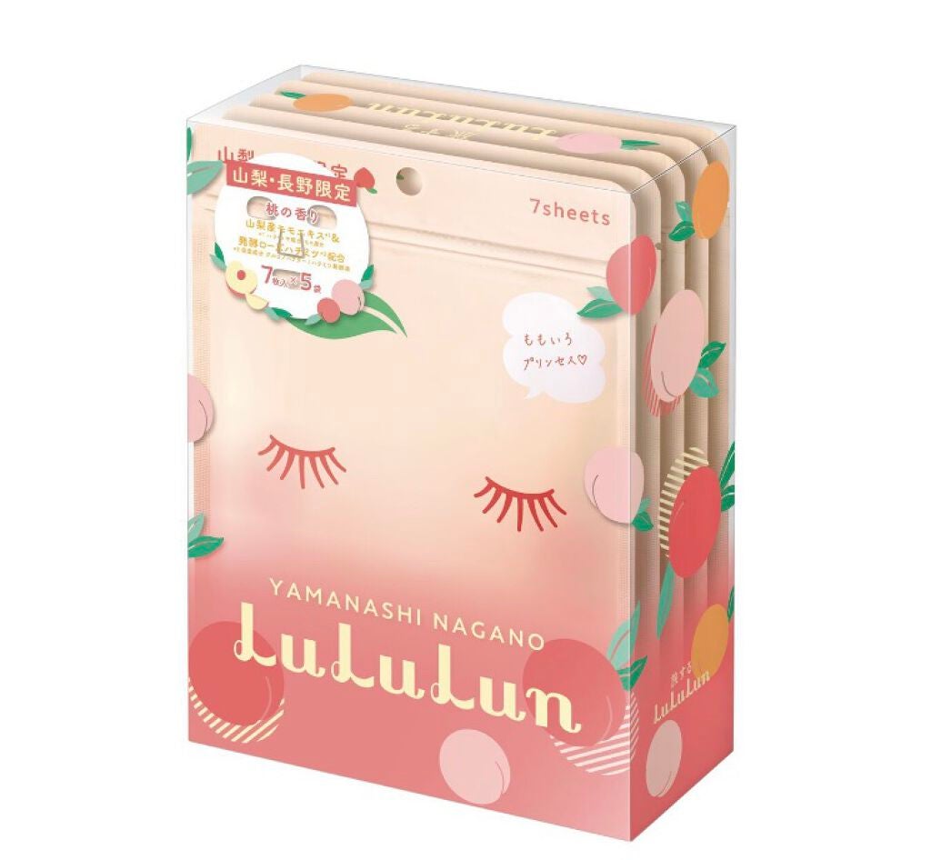 山梨・長野ルルルン(桃の香り)/ルルルン/シートマスク・パックを使ったクチコミ(1枚目)