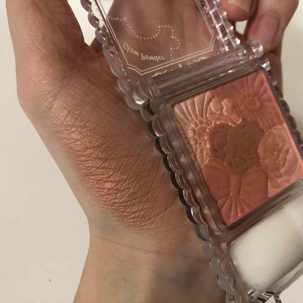 グロウフルールチークス/キャンメイク/パウダーチークを使ったクチコミ（3枚目）