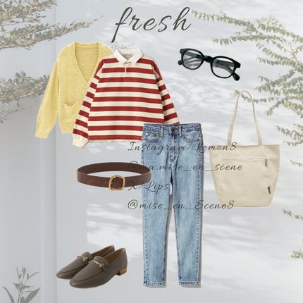 mai❄16PC/骨格3.7/顔タイプ/東京荒川区・日暮里 on LIPS 「顔タイプ別でジブリコーデを考えました👕👖🌱𓂃𓈒𓏸ジブリパークや..」(4枚目)