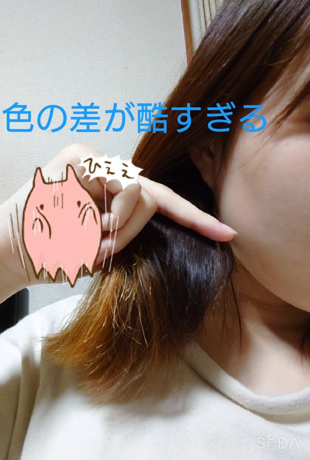 泡カラー/リーゼ/ヘアカラーを使ったクチコミ(3枚目)