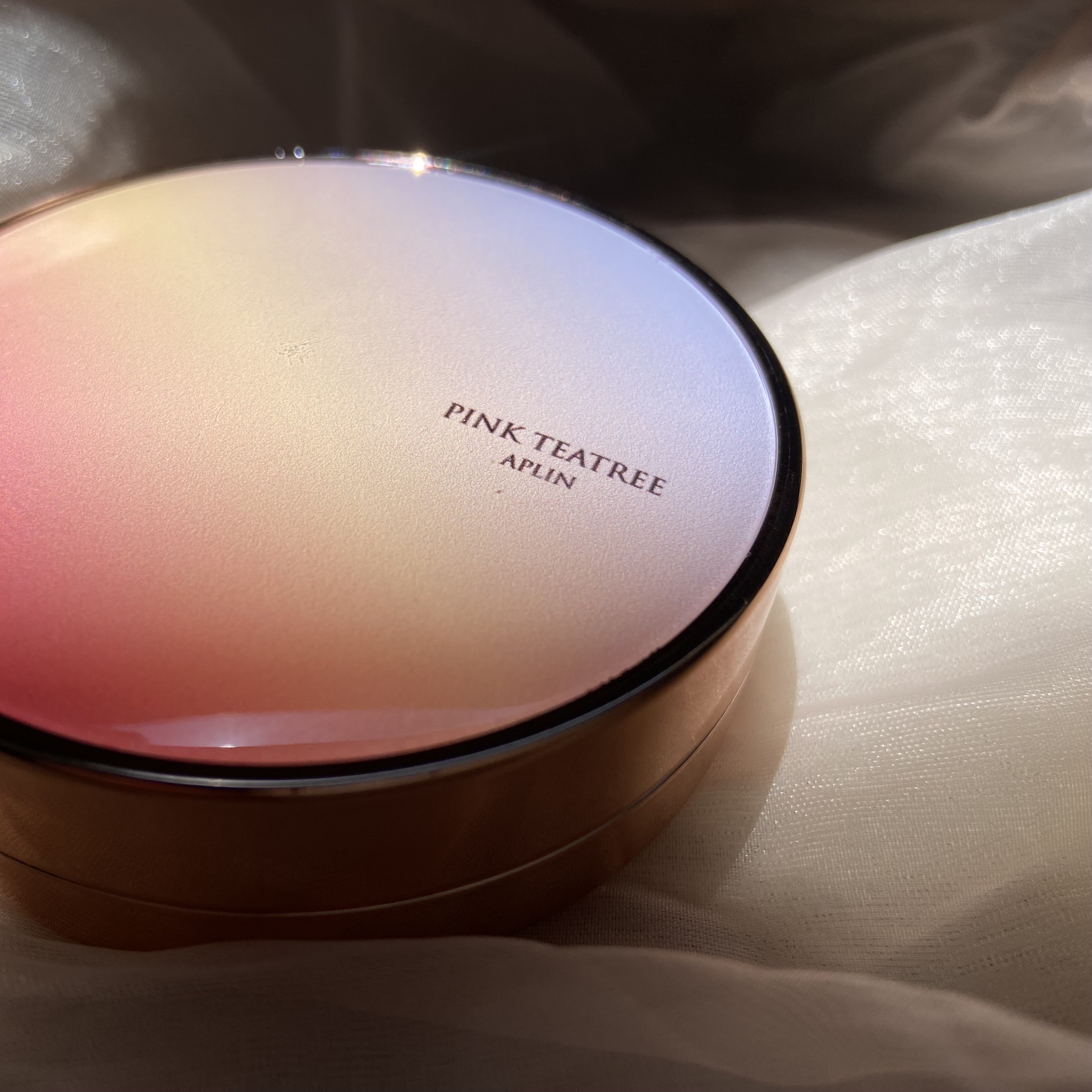 ピンクティーツリーカバーアップグロウクッション/APLIN/クッションファンデーションを使ったクチコミ（2枚目）