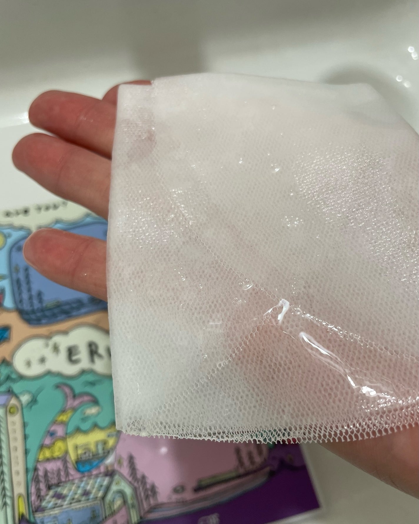 モイスチャー マスクパック/DANCING WHALE/シートマスク・パックを使ったクチコミ(3枚目)