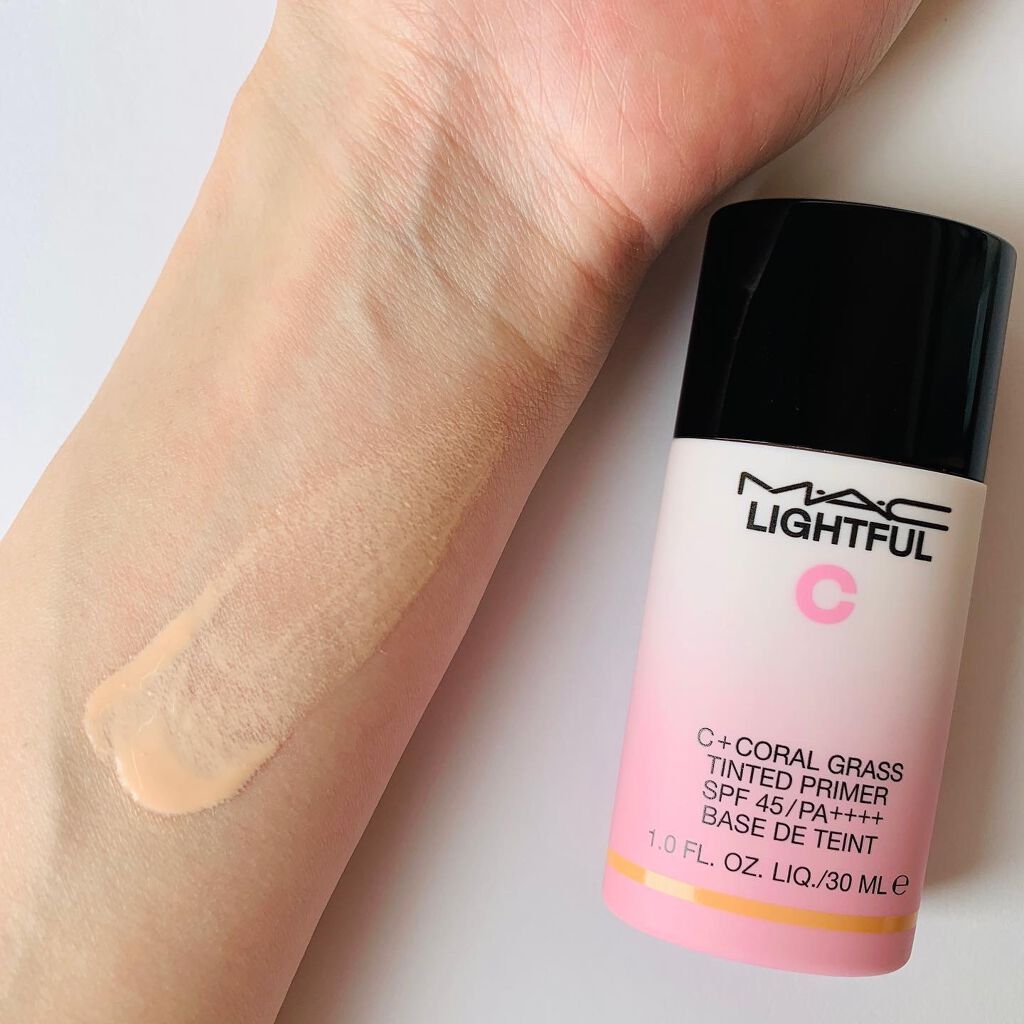 ライトフル Ｃ＋ティンティッド プライマーSPF45(PA++++)/M・A・C/化粧下地を使ったクチコミ（1枚目）