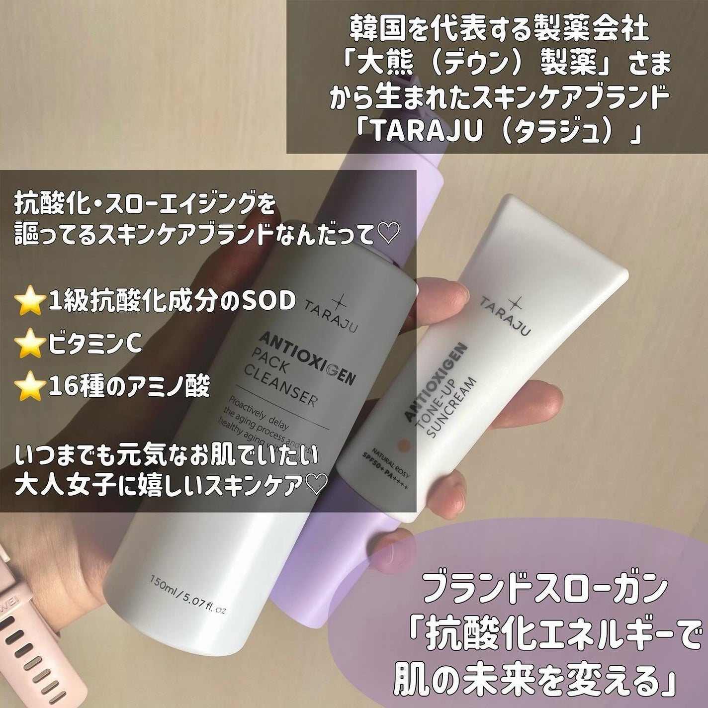 TONE-UP SUNCREAM/大熊製薬/化粧下地を使ったクチコミ(2枚目)