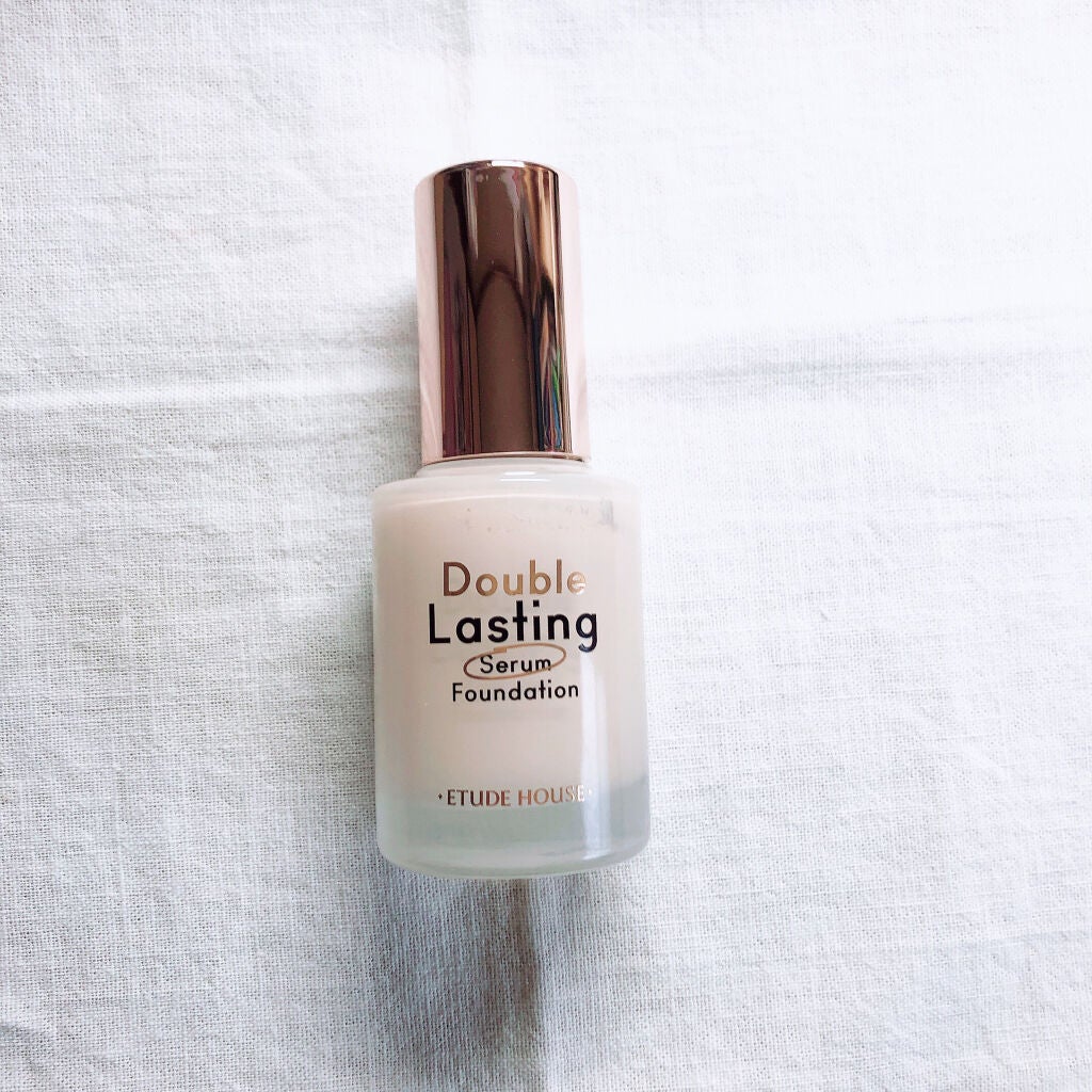 ダブルラスティング セラムファンデーション/ETUDE/リキッドファンデーションを使ったクチコミ(1枚目)