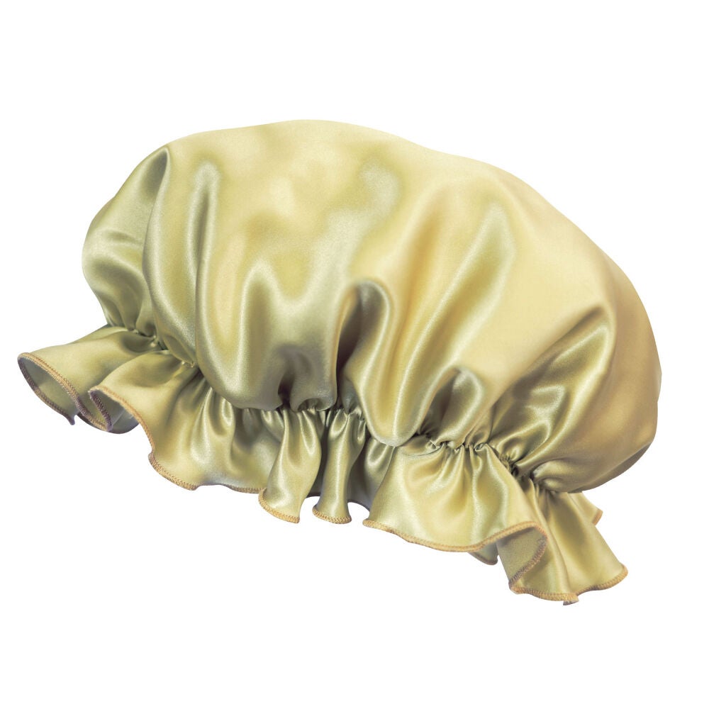 シルク ナイトキャップ(ゴム紐) 14 メタルゴールド