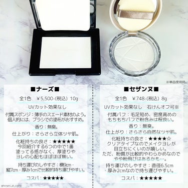 ライトリフレクティングセッティングパウダー　プレスト　N/NARS/プレストパウダーを使ったクチコミ（5枚目）