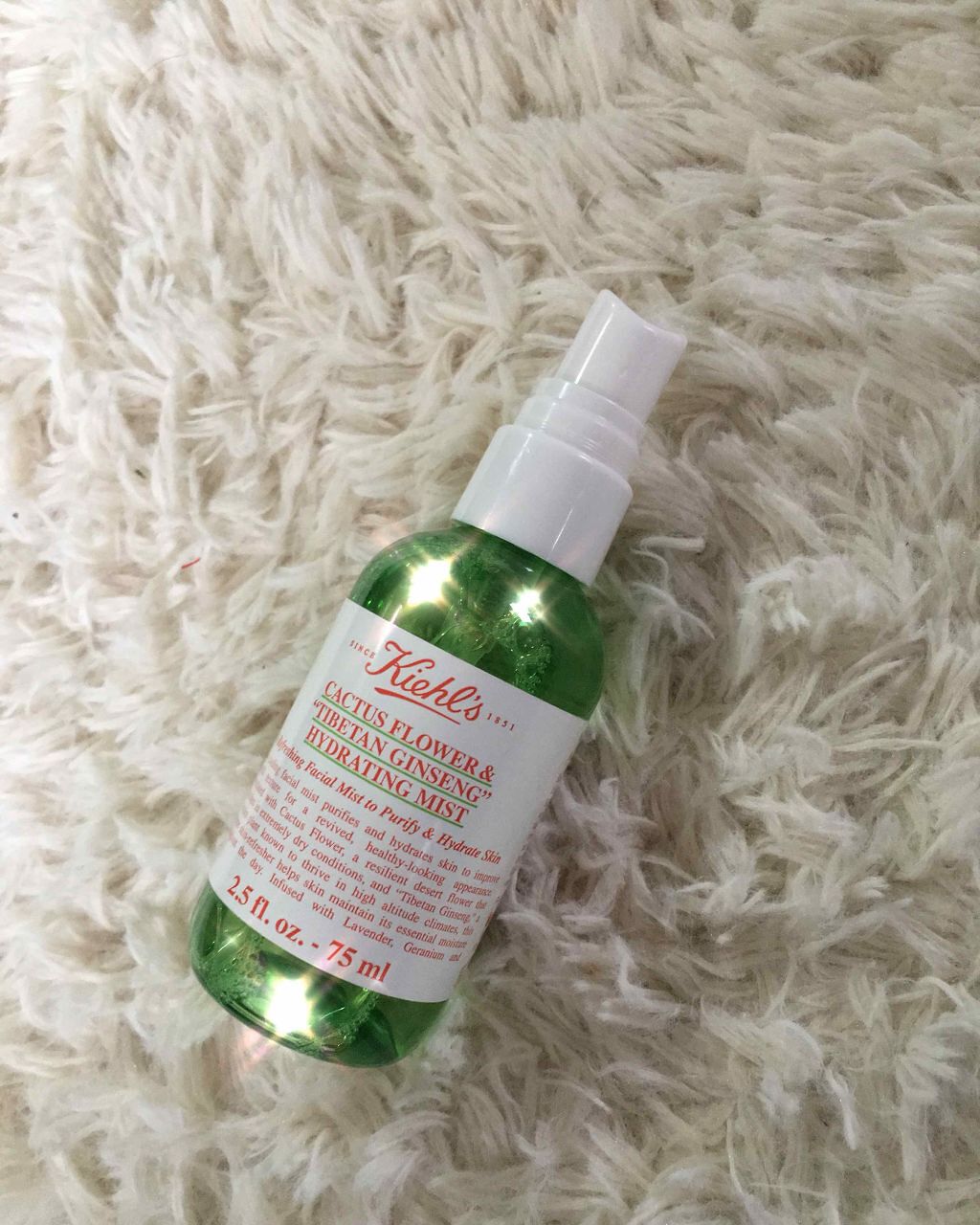 キールズ エッセンス ミスト/Kiehl's/ミスト状化粧水を使ったクチコミ（1枚目）