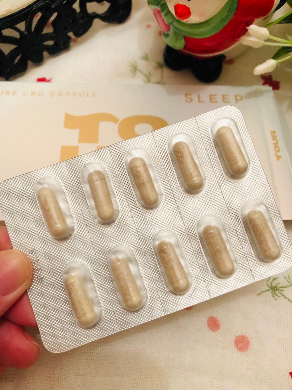 pinkumiria on LIPS 「TOURSLEEPCBDCAPSULETOURSLEEPCBD..」(3枚目)