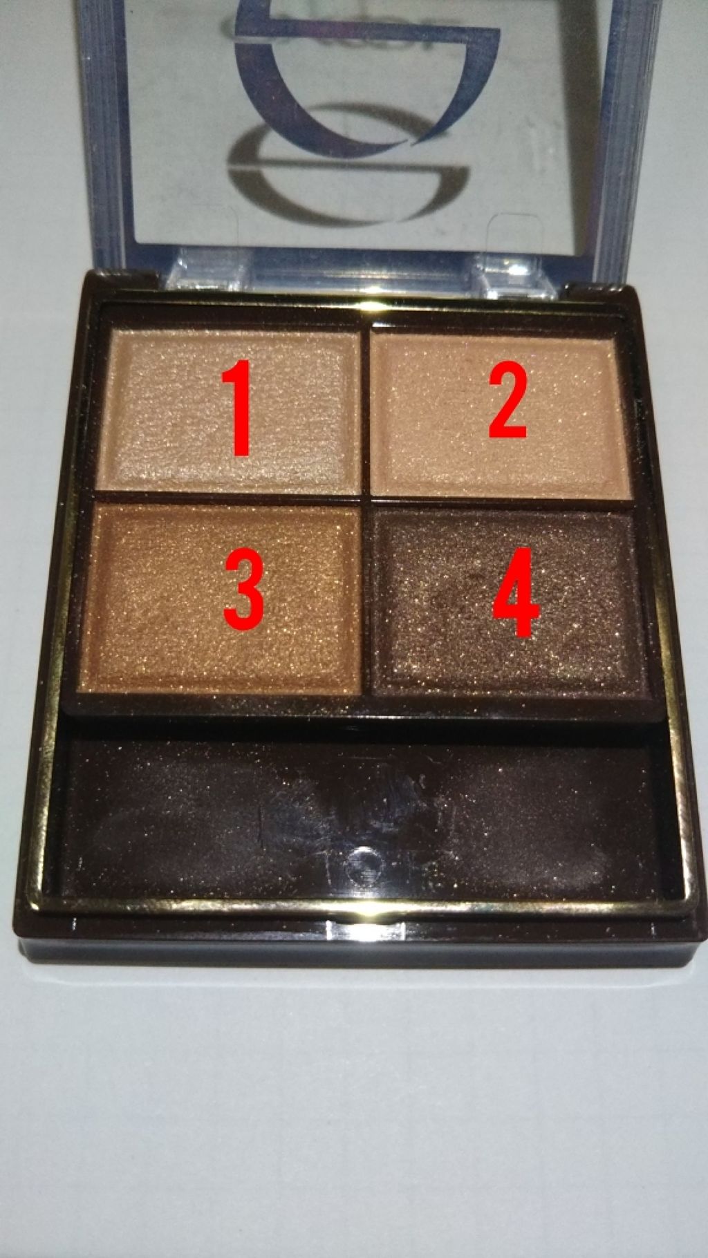 スキニーリッチシャドウ/excel/アイシャドウパレットを使ったクチコミ(2枚目)