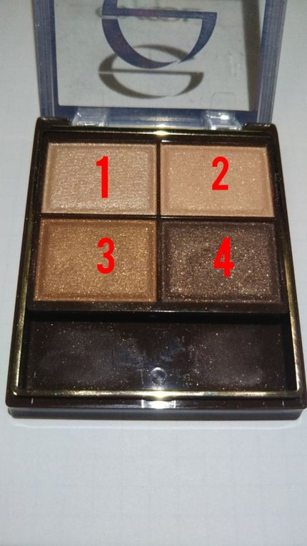 スキニーリッチシャドウ/excel/アイシャドウパレットを使ったクチコミ(2枚目)