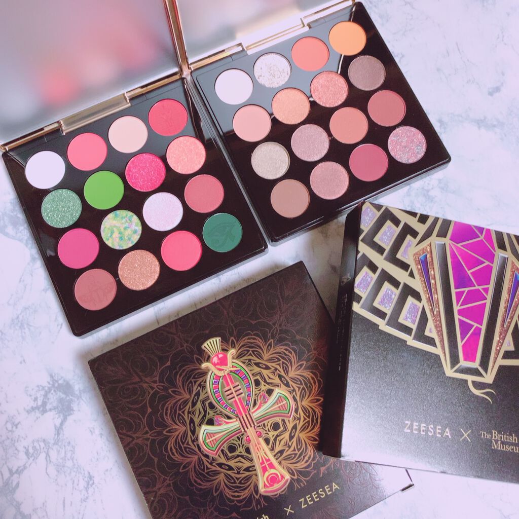 大英博物館 エジプトシリーズ アイシャドウパレット/ZEESEA/アイシャドウパレットを使ったクチコミ(2枚目)