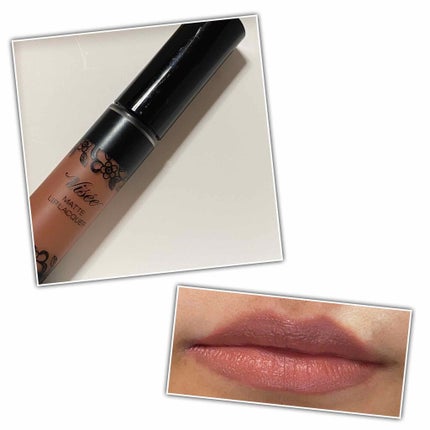 マットリップラッカー/Visée/口紅を使ったクチコミ(2枚目)