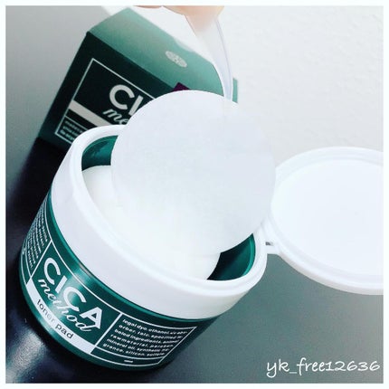 CICA method TONER PAD/コジット/化粧水を使ったクチコミ(3枚目)
