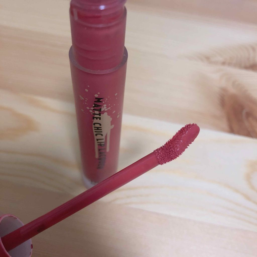 マットシックリップラッカー/ETUDE/口紅を使ったクチコミ(2枚目)