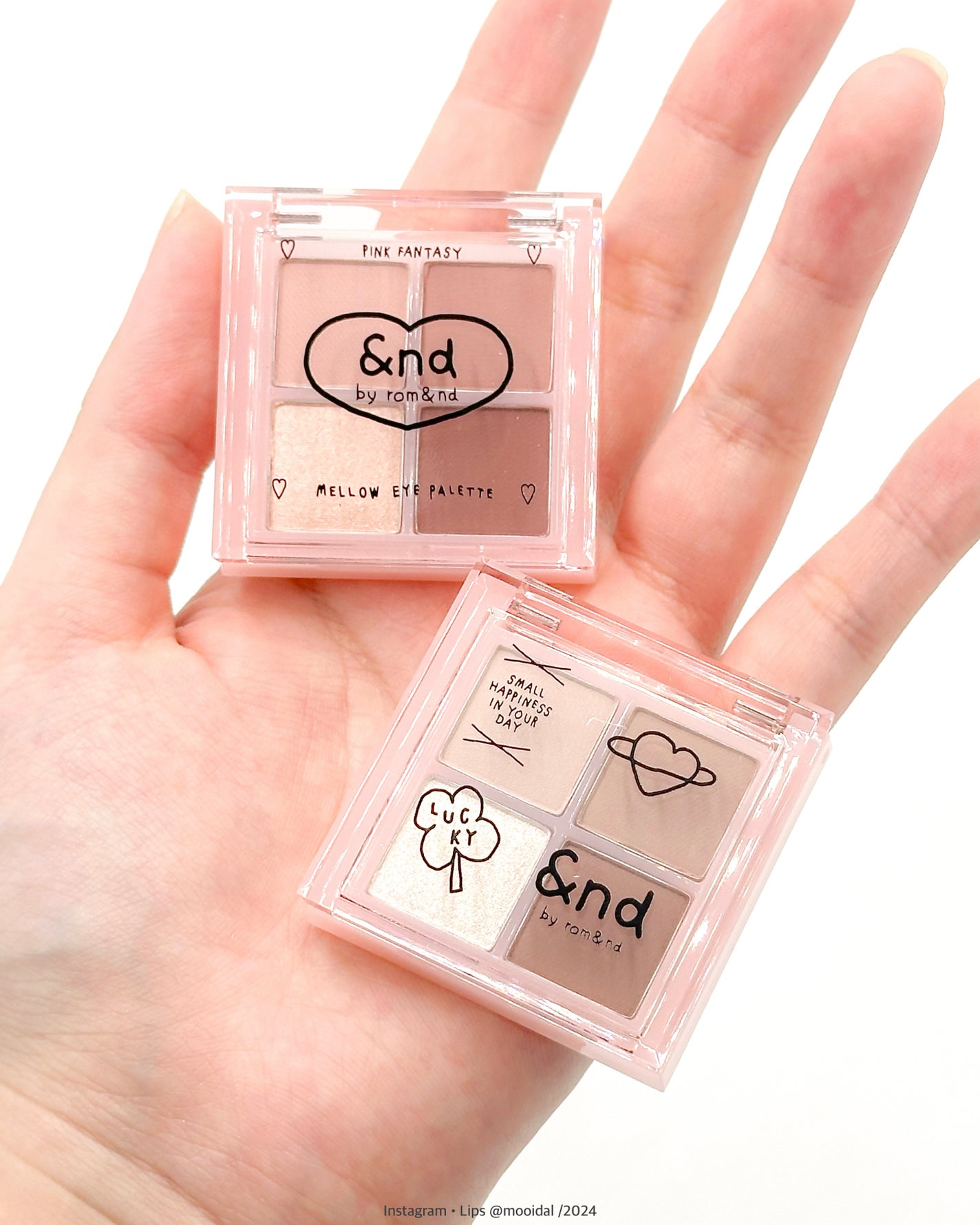 アンドバイロムアンド メロウアイパレット/&nd by rom&nd/アイシャドウパレットを使ったクチコミ(2枚目)