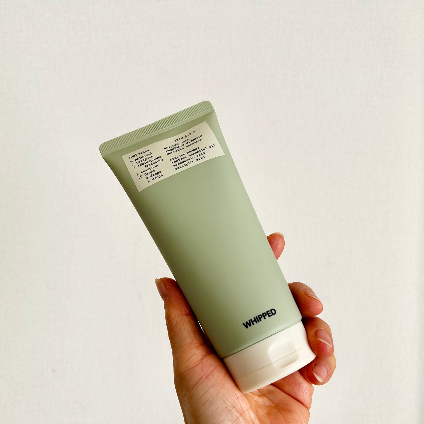 ヴィーガンパッククレンザーチューブ/WHIPPED/洗顔フォームを使ったクチコミ(2枚目)