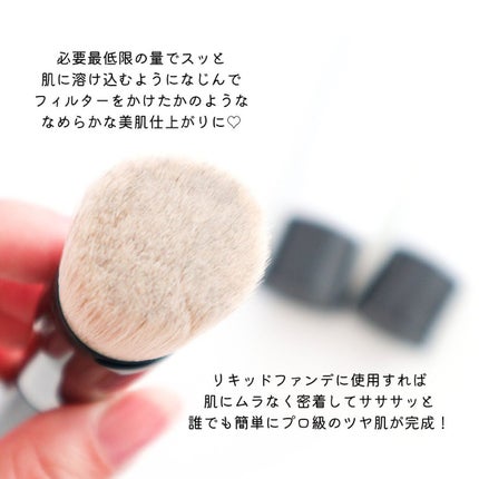 マルチファンデーションブラシ/ブリリアージュ/メイクブラシを使ったクチコミ(7枚目)