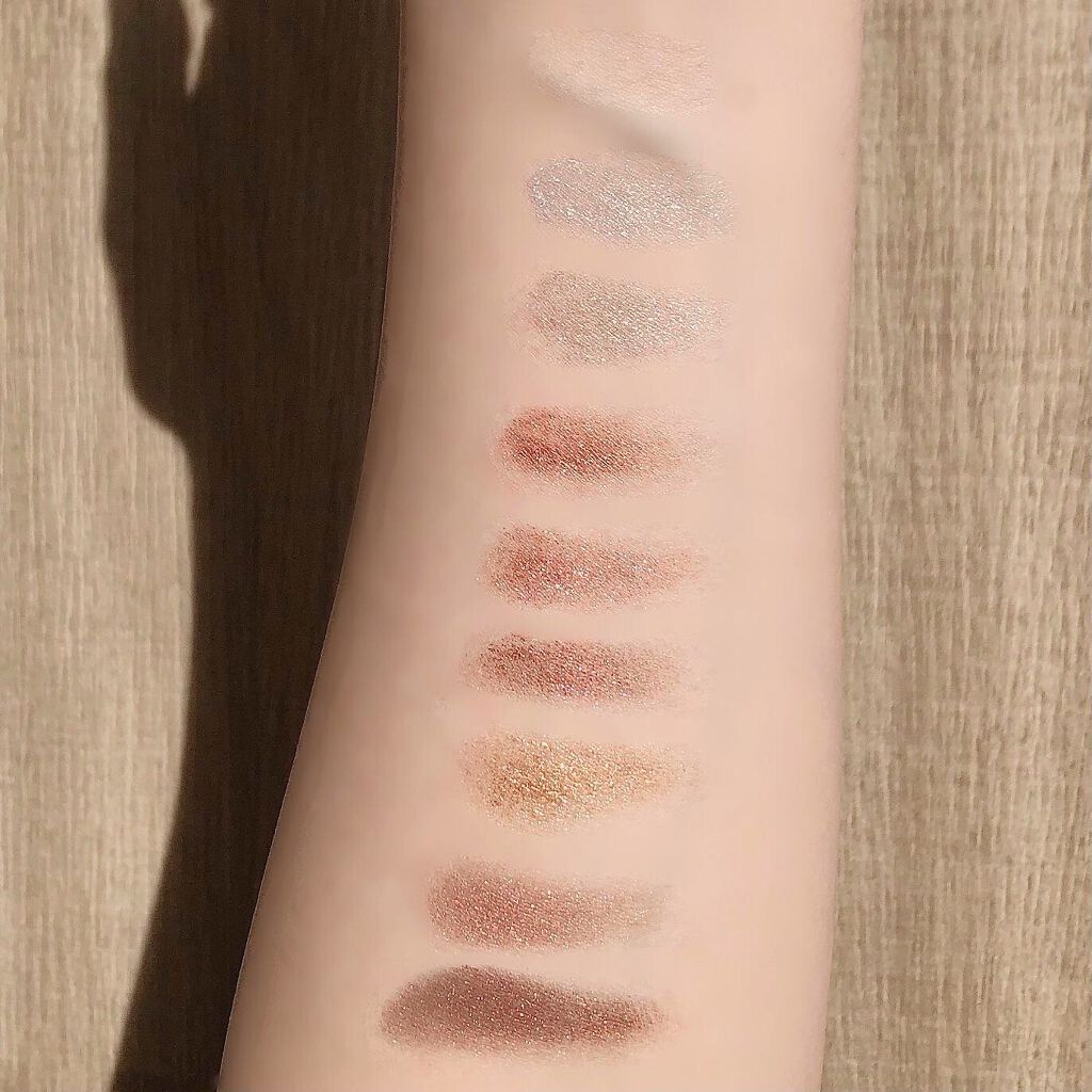 ボーン ディス ウェイ ザ ナチュラル ヌード アイシャドウ パレット/Too Faced/アイシャドウパレットを使ったクチコミ(4枚目)