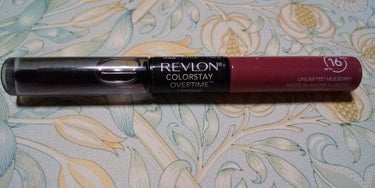 カラーステイ オーバータイム リップカラー/REVLON/リップグロスを使ったクチコミ（1枚目）