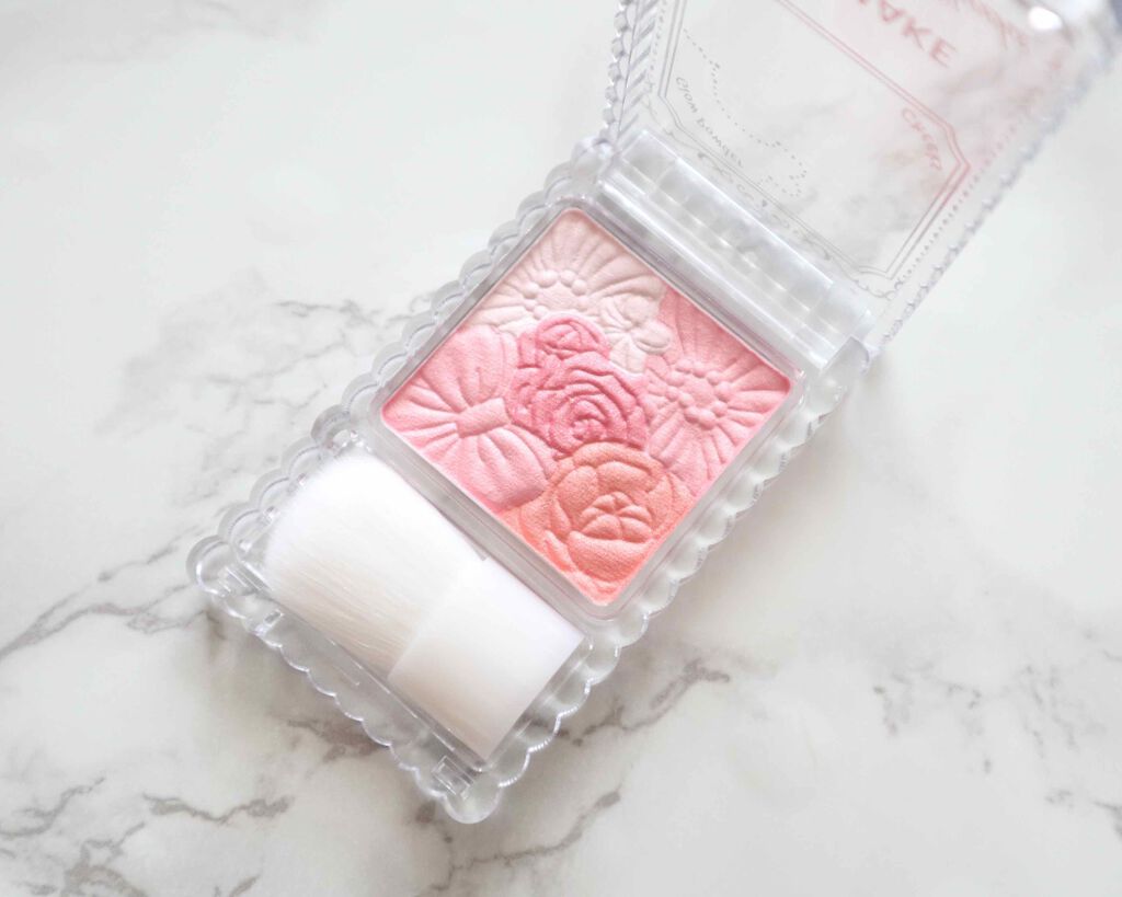 グロウフルールチークス/キャンメイク/パウダーチークを使ったクチコミ(1枚目)