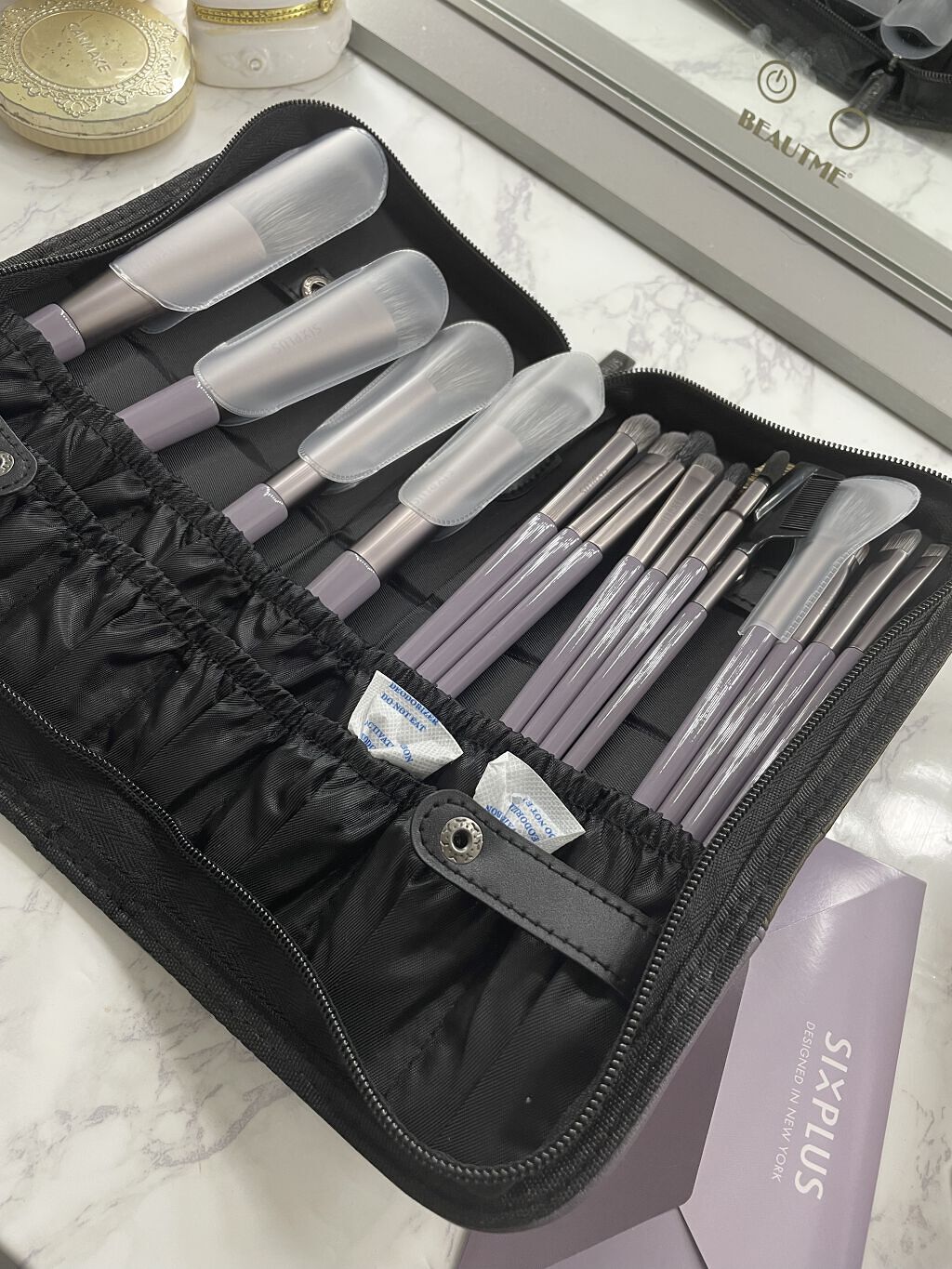 SIXPLUS メイクブラシ15本セット/SIXPLUS/メイクブラシを使ったクチコミ（3枚目）