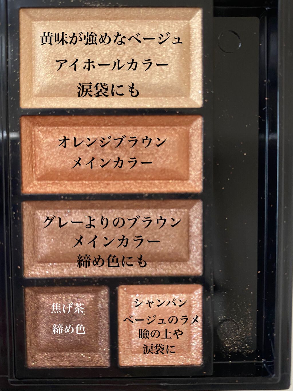 ショコラスウィート アイズ/リンメル ロンドン/アイシャドウパレットを使ったクチコミ(2枚目)