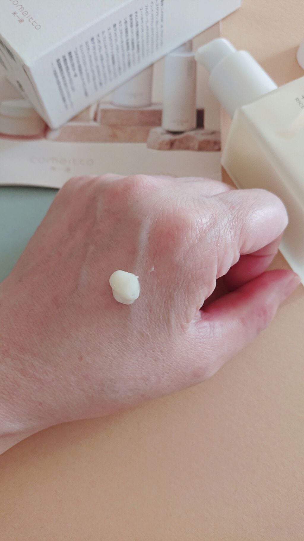 塗る米ぬかセラム/米一途/美容液を使ったクチコミ(3枚目)