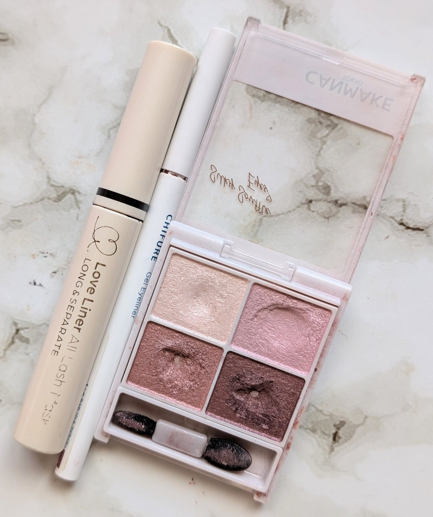 シルキースフレアイズ/キャンメイク/アイシャドウパレットを使ったクチコミ(1枚目)