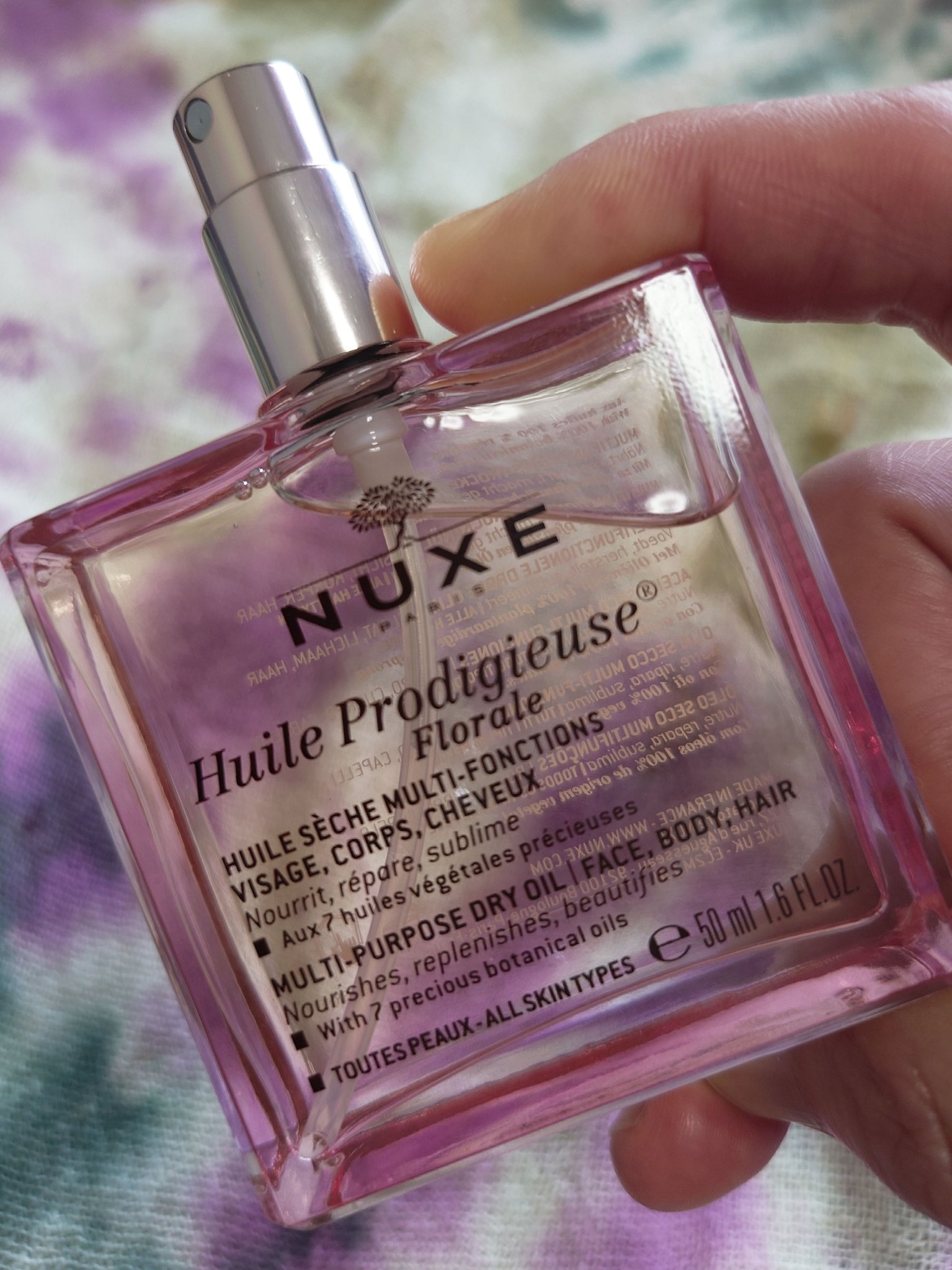 プロディジュー フローラル ヘアオイル/ニュクス/ヘアオイルを使ったクチコミ（3枚目）