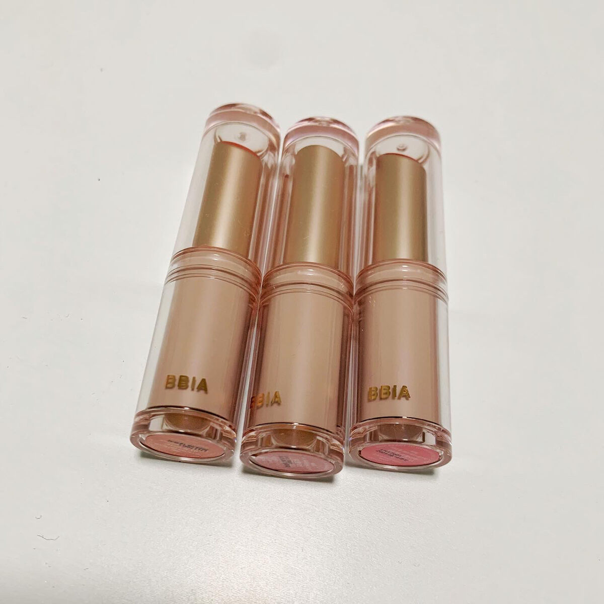 レディートゥーウェアウォーターリップスティック/BBIA/口紅を使ったクチコミ（2枚目）