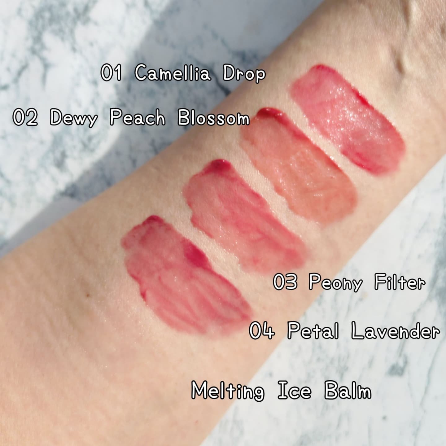 アイスドロップウォーターティント/kkotppang/リップティントを使ったクチコミ（2枚目）