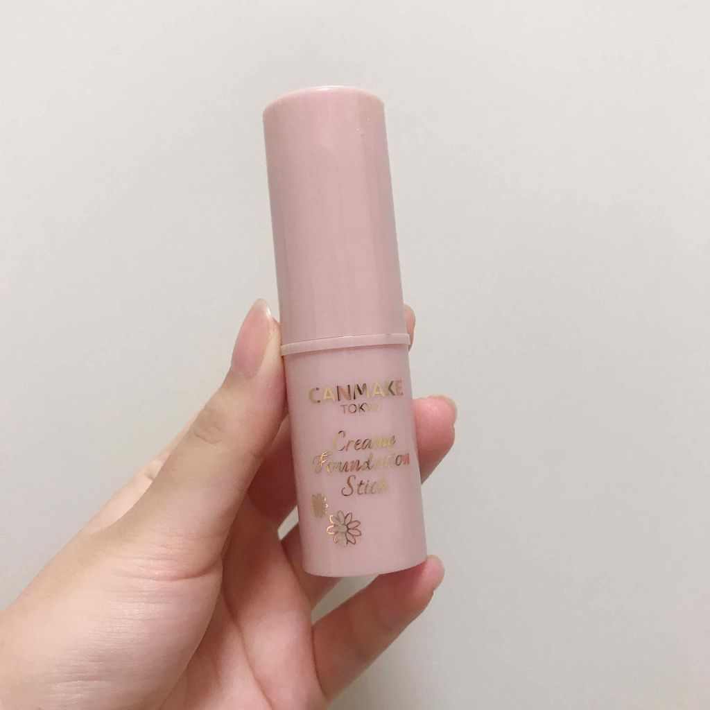 クリーミーファンデーションスティック 01 ライトベージュ/キャンメイク/その他ファンデーションを使ったクチコミ（1枚目）