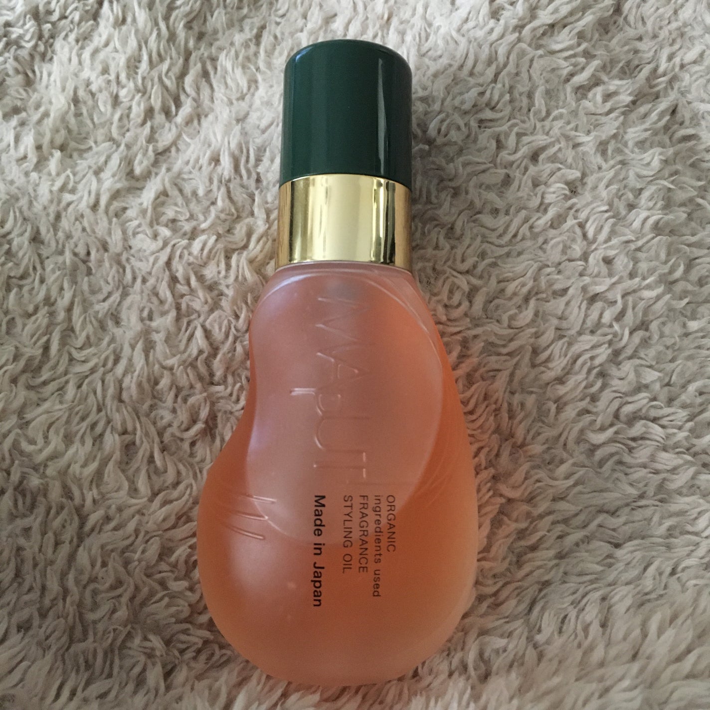 オーガニックフレグランススタイリングオイル MAPUTI/MAPUTI/ヘアオイルを使ったクチコミ(1枚目)