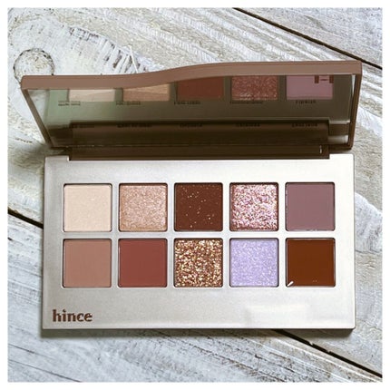 ニューデップスアイシャドウパレット/hince/アイシャドウパレットを使ったクチコミ(2枚目)