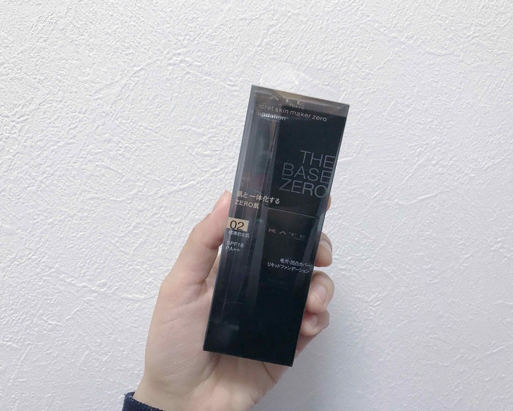 シークレットスキンメイカーゼロ（リキッド）/KATE/リキッドファンデーションを使ったクチコミ（1枚目）