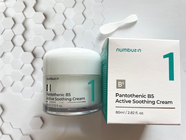 1番 塗るパントテン酸スージングクリーム/numbuzin/フェイスクリームを使ったクチコミ(1枚目)