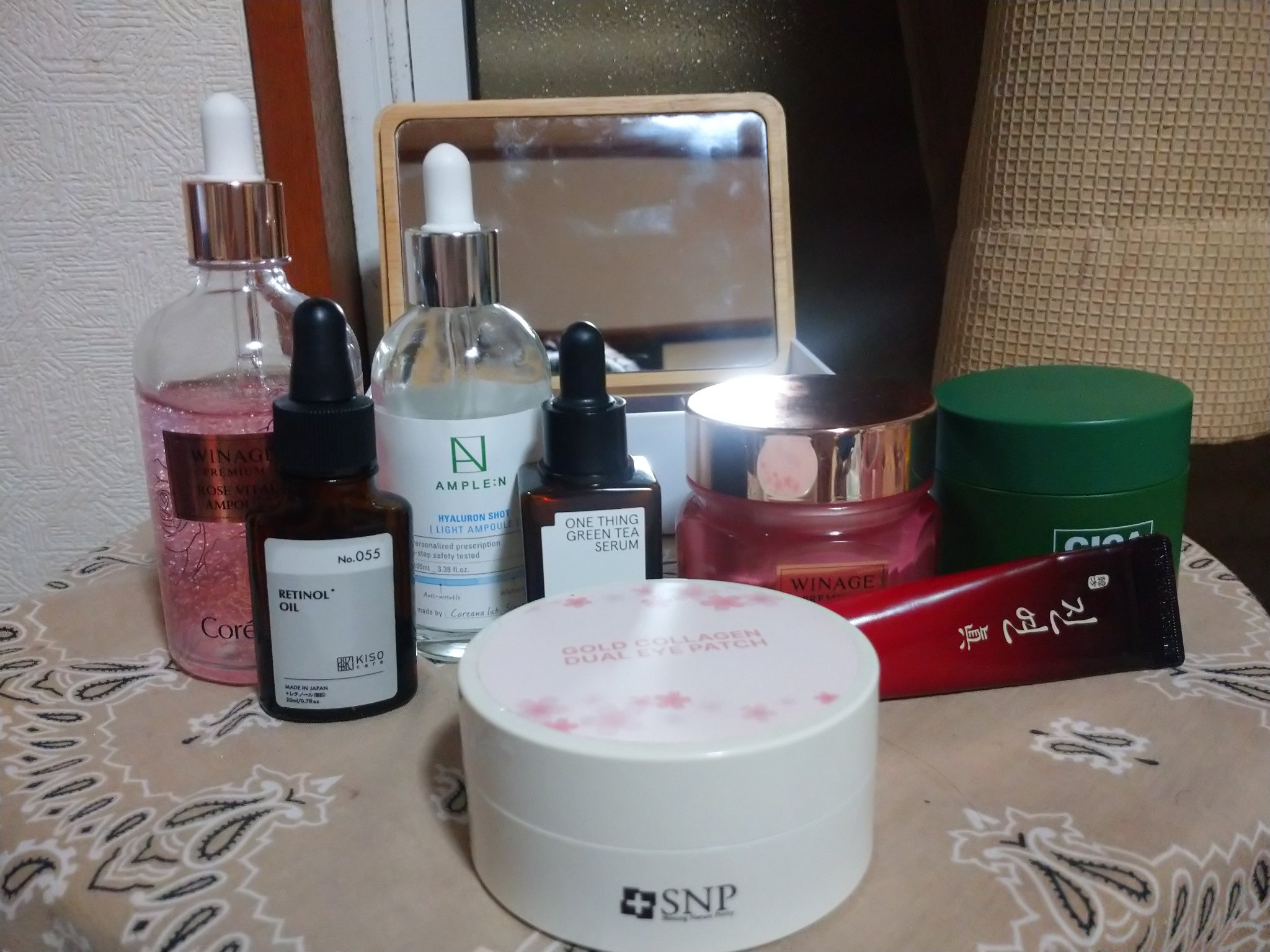 WINAGE PREMIUM ROSE VITAL AMPOULE/Coreana/美容液を使ったクチコミ（2枚目）