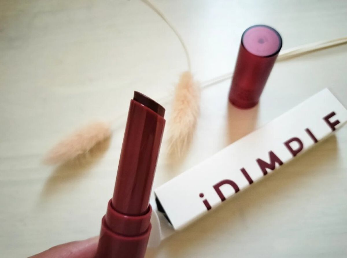 ティントマイスターリップ 03 美肌ブラウン/iDIMPLE/リップティントを使ったクチコミ（3枚目）