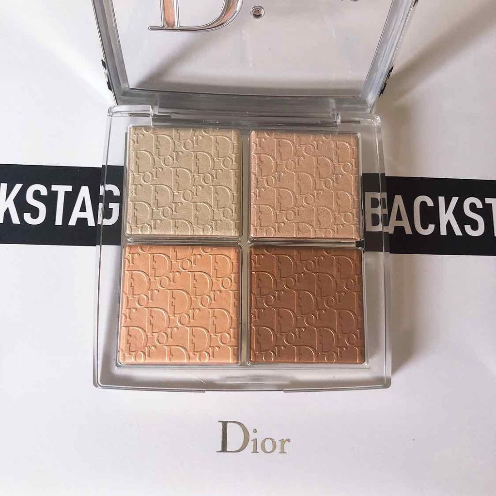 ディオール バックステージ フェイス グロウ パレット/Dior/ハイライトを使ったクチコミ（1枚目）
