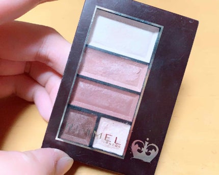 ショコラスウィート アイズ/リンメル ロンドン/アイシャドウパレットを使ったクチコミ(1枚目)