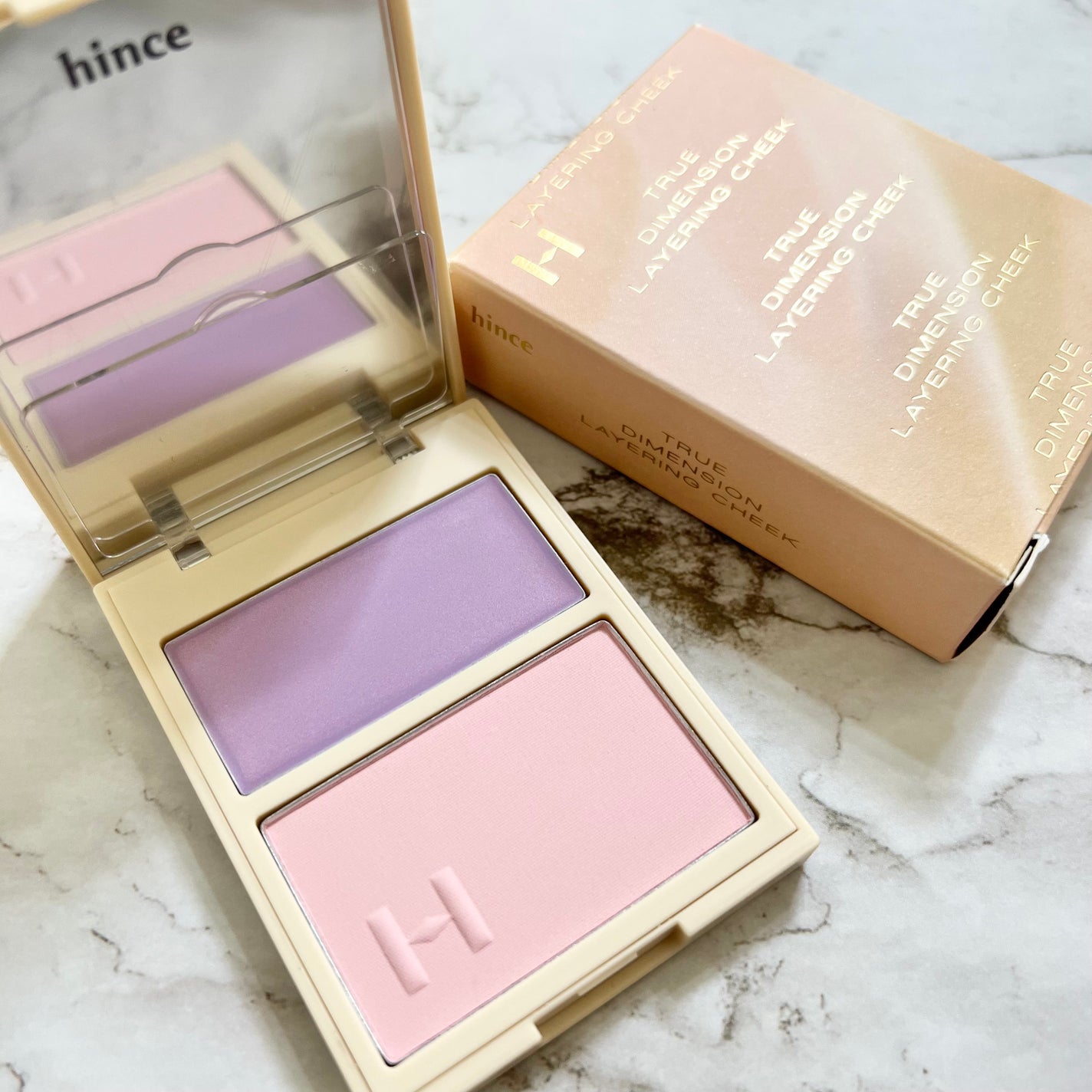 トゥルーディメンションレイヤリングチーク/hince/パウダーチークを使ったクチコミ(1枚目)