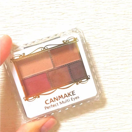 パーフェクトマルチアイズ/キャンメイク/アイシャドウパレットを使ったクチコミ(4枚目)