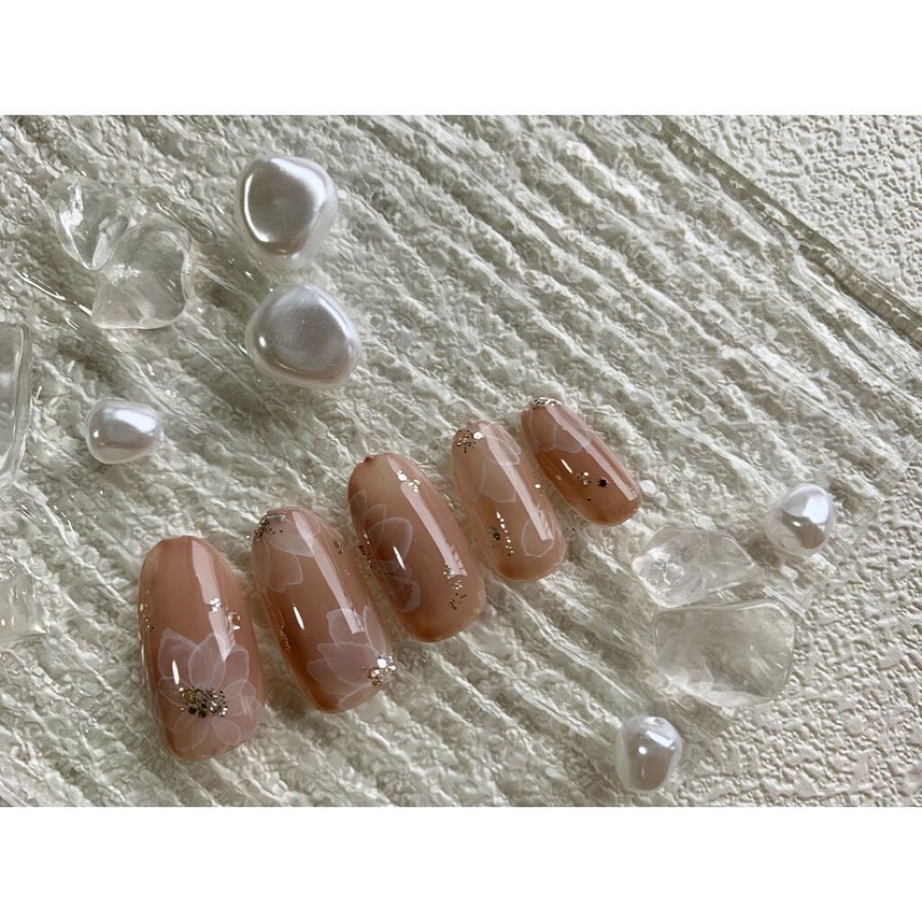 ジェルネイル（ライト対応）/セリア/ジェルネイルを使ったクチコミ（1枚目）