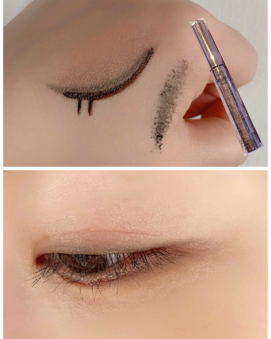 スナイプジェルライナー(シャドウタッチ)/インテグレート/ジェルアイライナーを使ったクチコミ（3枚目）